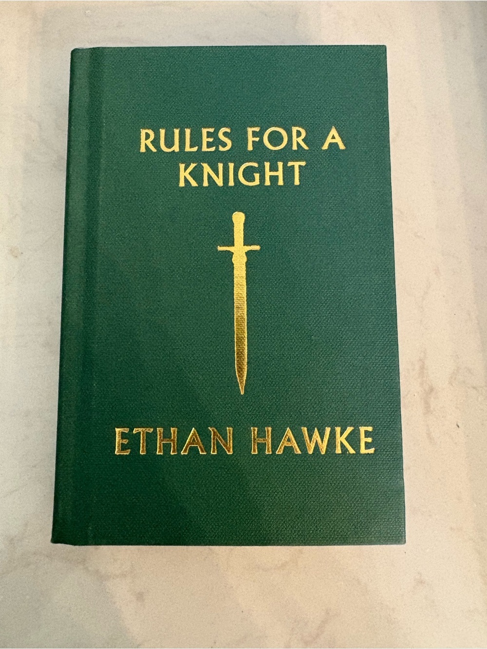 Ethan Hawke Book Rules for a Knight